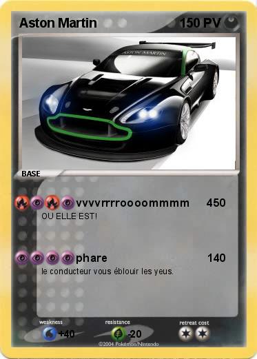 Pokemon Aston Martin