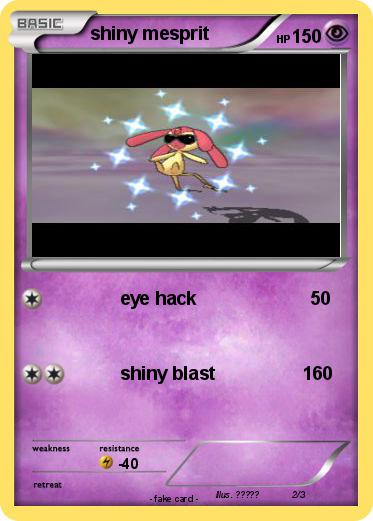 Pokemon shiny mesprit