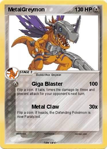 Pokemon MetalGreymon