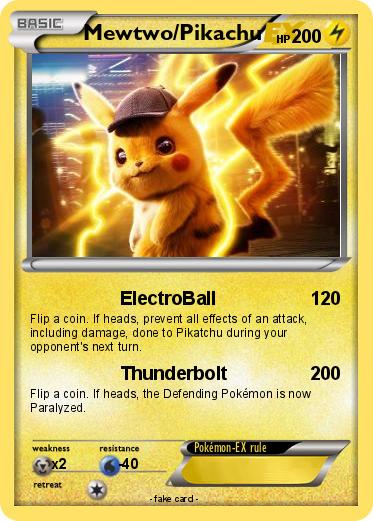 Pokemon Mewtwo/Pikachu