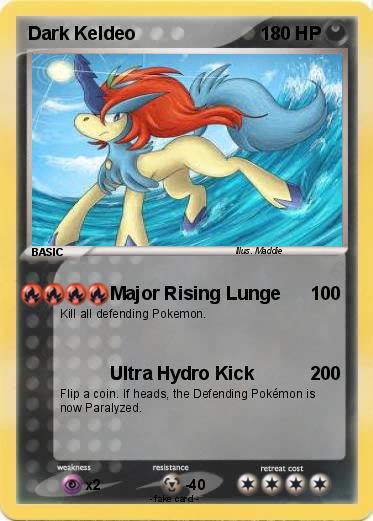 Pokemon Dark Keldeo