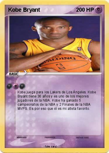 Pokemon Kobe Bryant
