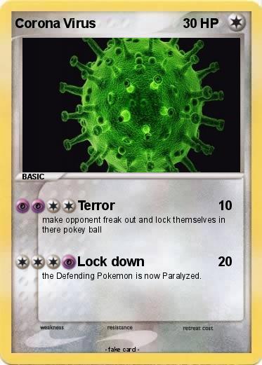 Pokemon Corona Virus
