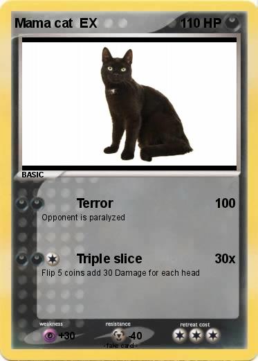 Pokemon Mama cat  EX