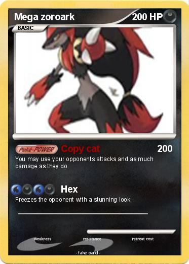 Pokemon Mega zoroark