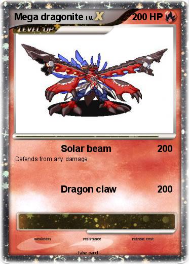 Pokemon Mega dragonite