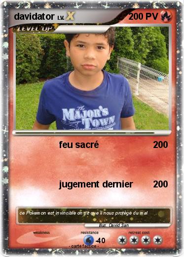Pokemon davidator