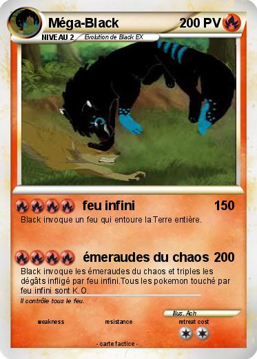 Pokemon Méga-Black