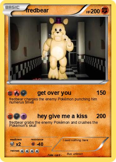 Pokemon fredbear