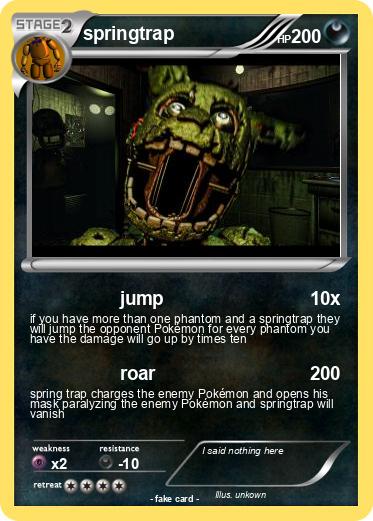 Pokemon springtrap