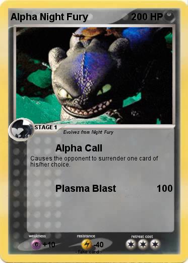 Pokemon Alpha Night Fury