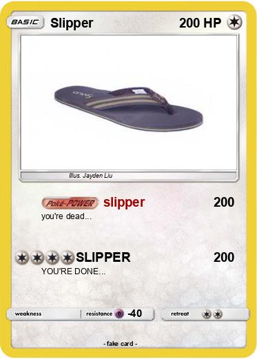 Pokemon Slipper