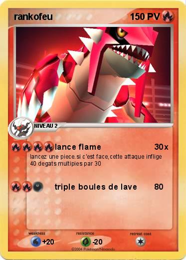 Pokemon rankofeu
