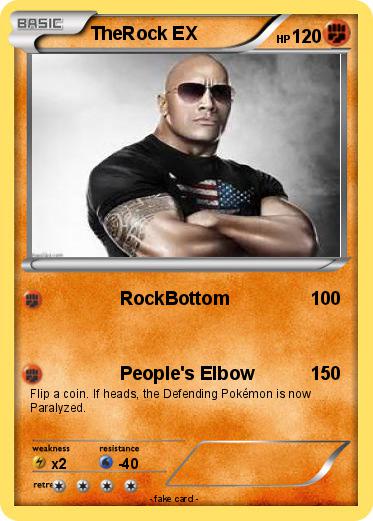 Pokemon TheRock EX