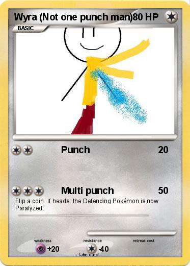 Pokemon Wyra (Not one punch man)