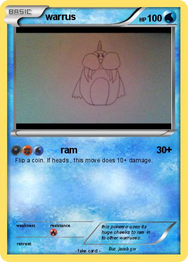Pokemon warrus