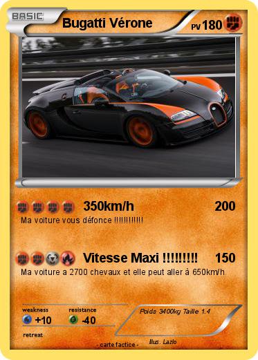 Pokemon Bugatti Vérone