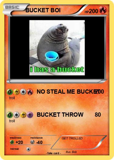 Pokemon BUCKET BOI