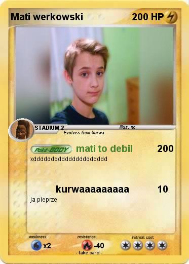Pokemon Mati werkowski
