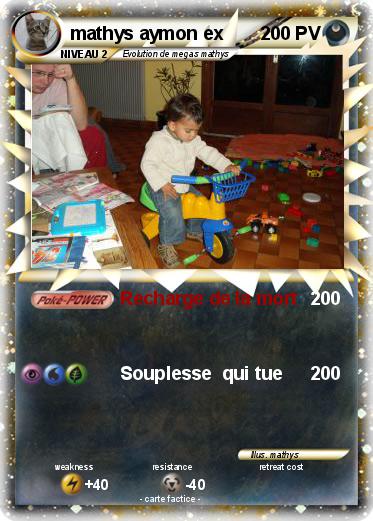 Pokemon mathys aymon ex