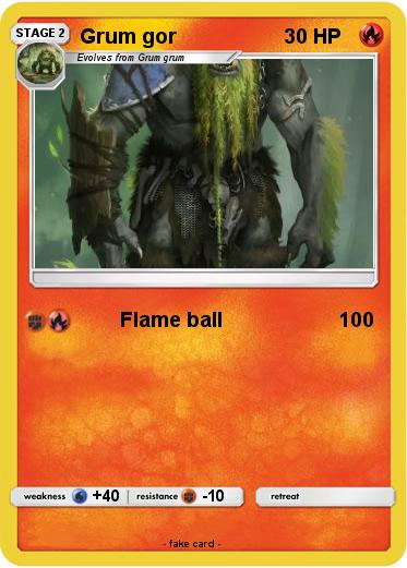 Pokemon Grum gor