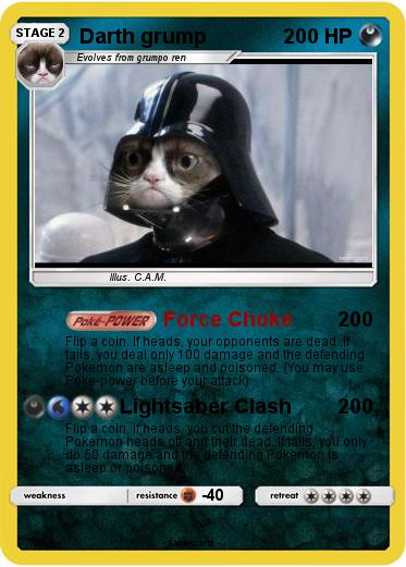 Pokemon Darth grump