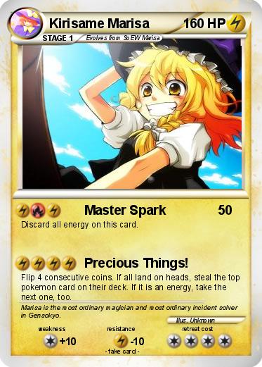 Pokemon Kirisame Marisa