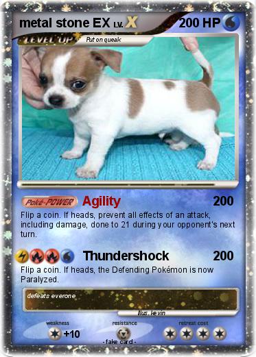 Pokemon metal stone EX