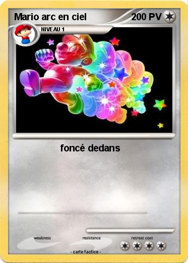 Pokemon Mario arc en ciel