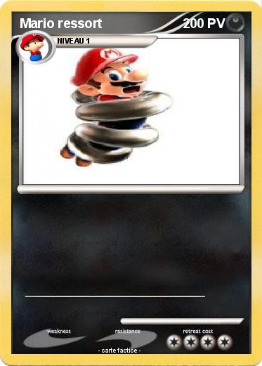 Pokemon Mario ressort
