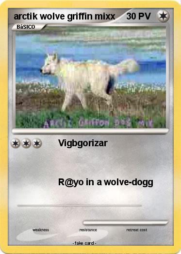 Pokemon arctik wolve griffin mixx
