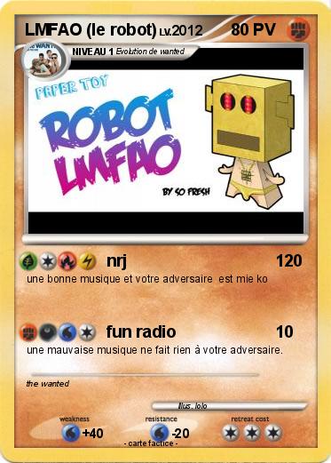 Pokemon LMFAO (le robot)