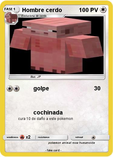 Pokemon Hombre cerdo