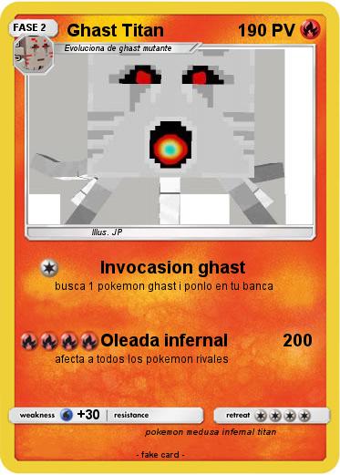 Pokemon Ghast Titan