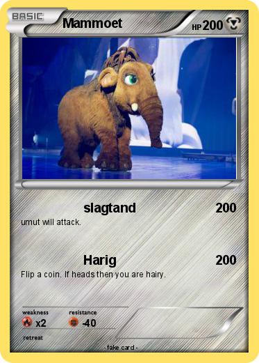 Pokemon Mammoet