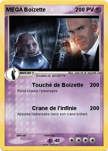 Pokemon MEGA Boizette