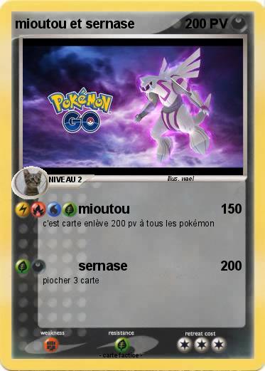 Pokemon mioutou et sernase