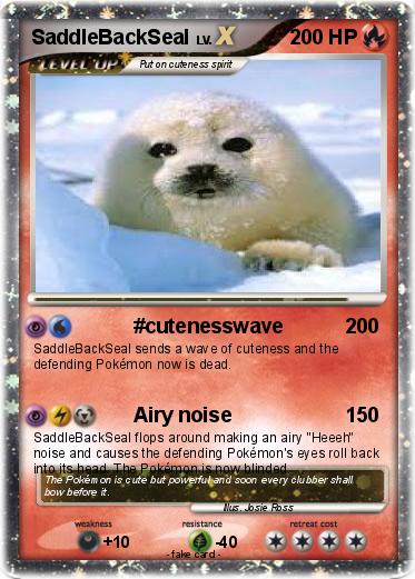 Pokemon SaddleBackSeal