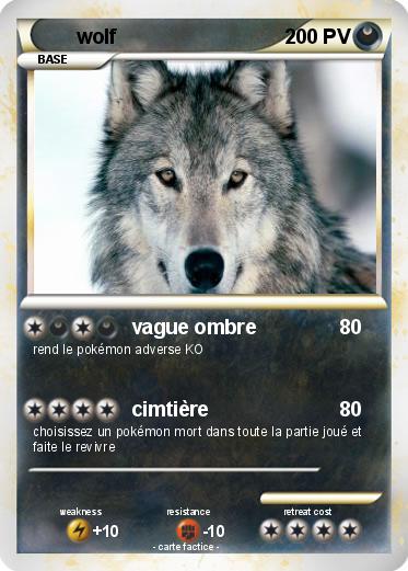 Pokemon wolf
