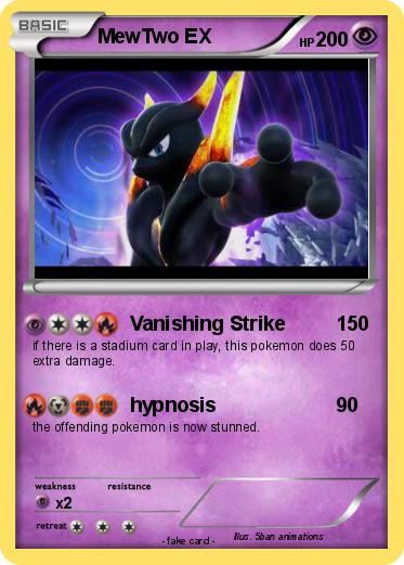 Pokemon MewTwo EX