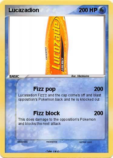 Pokemon Lucazadion