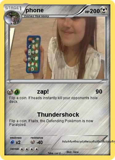 Pokemon phone