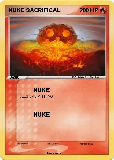 Pokemon NUKE SACRIFICAL