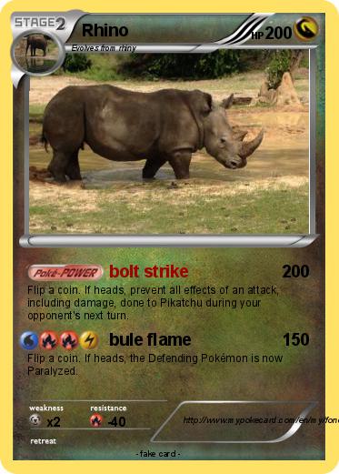 Pokemon Rhino