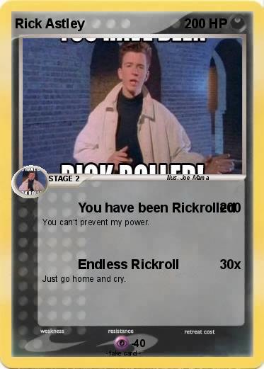 Pokemon Rick Astley
