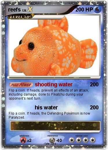 Pokemon reefs