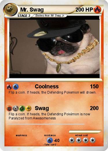 Pokemon Mr. Swag