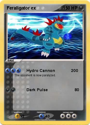 Pokemon Feraligator ex