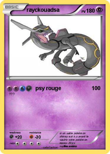 Pokemon rayckouadsa