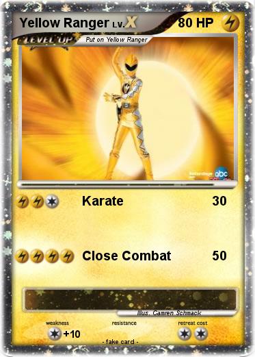 Pokemon Yellow Ranger